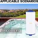 Spa Filter Compatible with J-300, J400, 6CH-960, PJW60TL-F2S, 6540-476, 6540-383, 2 Pack