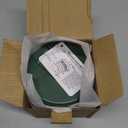 Pawtong 19oz Insulated Vacuum Food Jar with Buckle Lid Wide Mouth Soup Thermo for Hot Food Kids Leakproof Stainless Steel Lunch Container- Green-1Pack