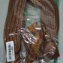 Pre-Tied Nigerian Auto Gele Head Tie African ASO Oke Headwrap Handmade Turban Hat Cap for Women Wedding Party (One Size, Brown)