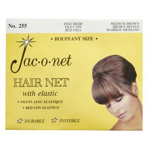 Hair Net Tiny Mesh Bouffant/Large Size, Medium Brown,1 Net Per Pack [Pack of 12]