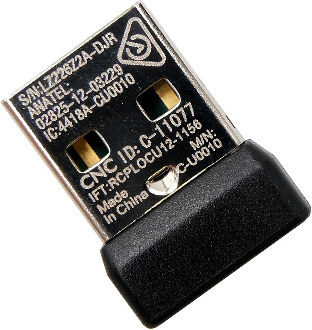 USB Dongle Receiver Cu0010 Compatible for Logitech MK235/MK245/MK270/MK275/MK295/MK315/MK345/MK470 Keyboard/Mouse Combos,Non-Unifying