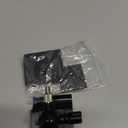 HOLACA Vinyl Siding Hooks Mount for Ring Solar Panel,Universal Solar Panel Siding Mount for Ring, Arlo, Eufy, Wyze, Reolink Solar Panels and More,Weatherproof Aluminum Alloy Material (Blcak)