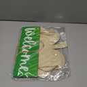 St. Patrick's Day Wreath St. Patrick's Day Door Decorations, Shamrock Wreath, Wooden Shamrock Front Door Hanger, Lucky Welcome Sign for Porch Wall, Indoor Home Decor