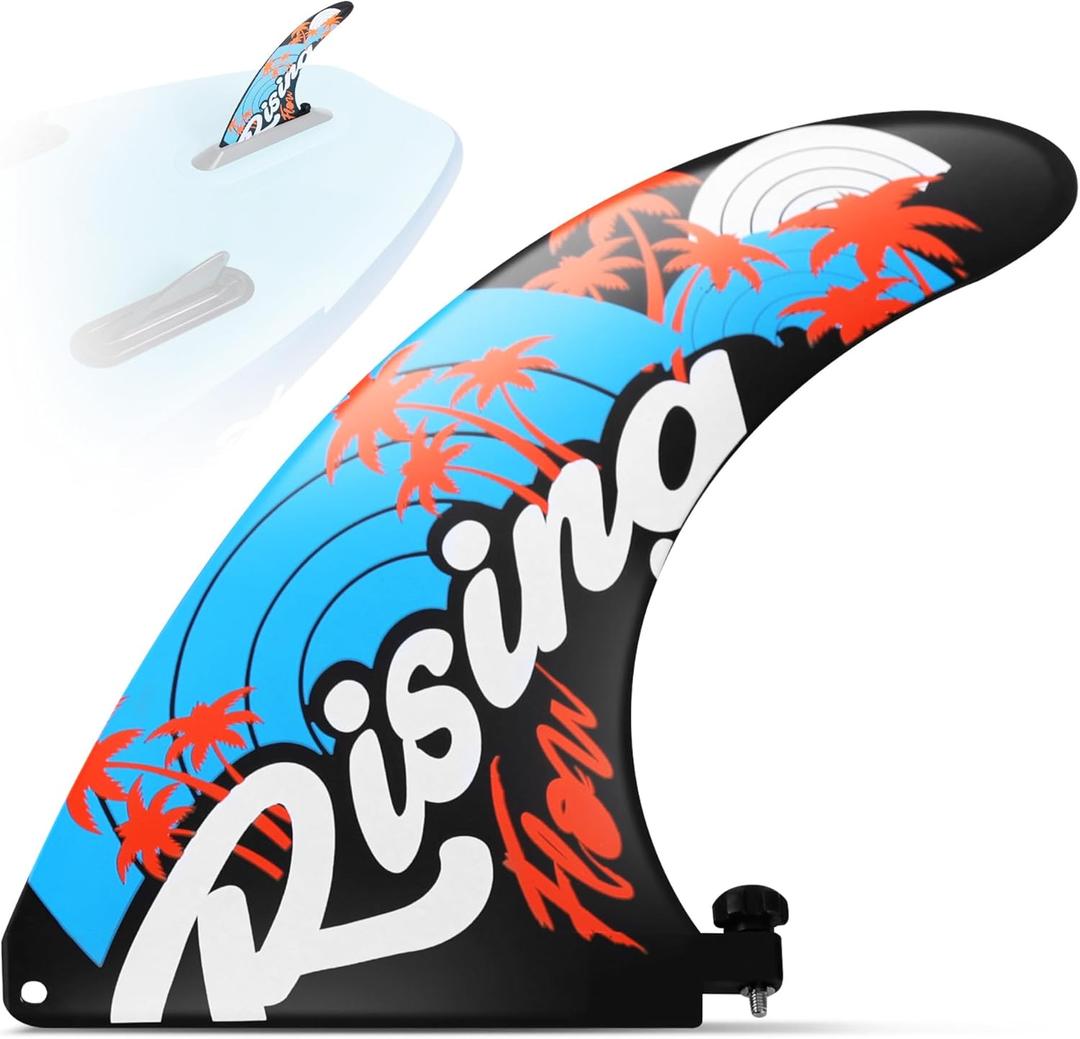 SereneLife Replacement Fin for SereneLife Inflatable Stand-Up Paddle Boards, Compatible with Thunder Wave Model SLSUPB518, Universal Paddle Board Fin for Water Sports