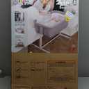 KoolerThings 3 in 1 Baby Bassinet, Bedside Sleeper, & Playpen, Easy Folding Portable Crib (Grey)- KoolaBaby (Bassinet)