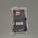 Case for iPhone 16 Pro Max(2024), 3-Layer Super Full Heavy Duty Rugged Case Belt Clip Holster Kickstand Protective Case Cover for iPhone 16 (Black Orange with Clip, iPhone 16 Pro Max)