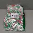 Sdfvsdg 96 Pcs Christmas Hawaiian Luau Leis Set Red Green Tropical Hawaiian Flower Necklace Headband Bracelets