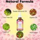 Cyperus Rotundus Oil, Neeyah Pure Cypress Body Oil, 100% Natural & Pure, Hair Removal Oil for Skin, Hair Removal, for Diffusers for Home 60ml-2fl oz, for All Skin Types (1PCS)