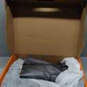 Milwaukee Leather Men's 11" Distressed Grey Classic Motorcycle Harness Boot Square Toe (15)