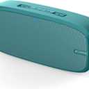 LENRUE Bluetooth Speaker, Wireless Portable Speaker with Loud Stereo Sound, Rich Bass, 12-Hour Playtime, Built-in Mic. Perfect for iPhone, Samsung and More (Green)