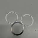 3 Pack Universal Metal Ring Sticker for Magnetic Charger Compatible with iPhone/Samsung/Android All Cellphones, Magnetic Mount/Phone Holder Conversion Accessories, Black