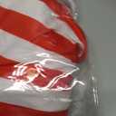 Toulite 5 Pcs Women Christmas Candy Cane Costume Santa Hat Tutu Dress Striped Tights Candy Glasses Gloves for Party(Large)