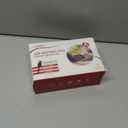 USB Plug-in Heating Pad for Travel Warmth Outdoors, Non-Rechargeable Small Heated Pad 5V Heat Therapy for Pain Relief Abdomen Cramps, 3 Heat Settings & Auto Shut Off (12"x 16") Purple