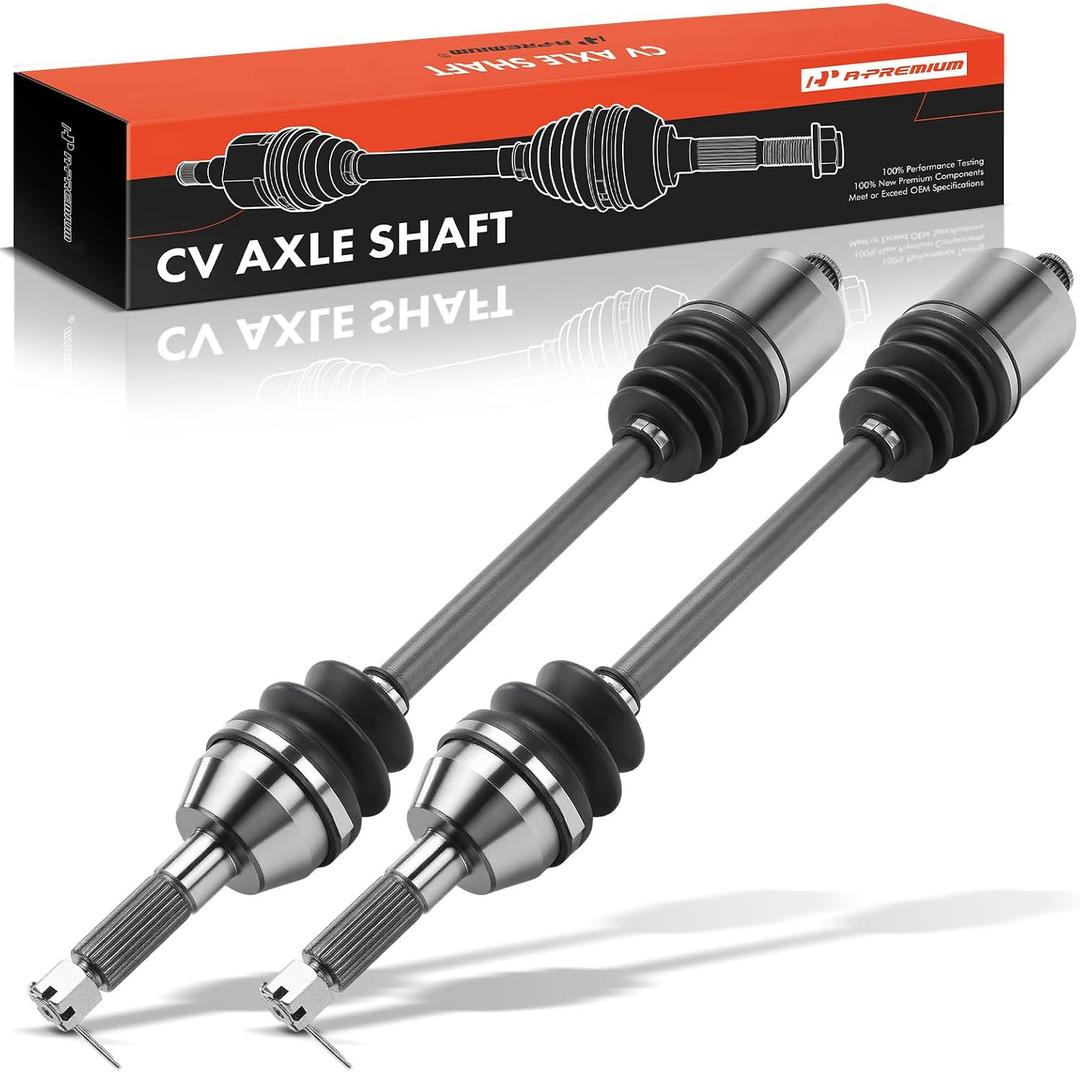 A-Premium Rear CV Axle Shaft Assembly for Polaris Models | Compatible with M1400, Ranger 500/570, Ranger Crew 570, Ranger Crew 570-4/570-6, Ranger ETX, 2015-2018, Rear Left and Right