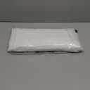 ALYVIA SPRING Extra Long Fabric Shower Curtain Liner Waterproof - 72" x 84", Soft & Lightweight XL Shower Curtain with Magnets, Machine Washable - 72x84, White