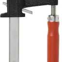 Bessey Clutch Style Bar Clamps - 6 In 600 lb - GSCC2.506 - Woodworking Clamps with Ergonomic Handle, Non-Marring Pads, Durable Cast-Iron Jaws & Serrated Rail for Carpentry & Cabinetry