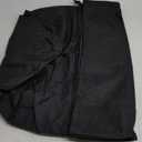 [2025 Upgraded 900D Fabric] Fire Pit Cover Round for 33-36 inch Fire Pit, 900D Heavy Duty Waterproof Fabric with Air Vent, Handle & Tightening Drawstring, 36"Dia x 24"H -Black