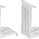 Taskar White Sloping Ceiling Adapter Brackets Pair