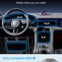BIXUAN 2020-2025 Porsche Taycan (Base/4S/GTS/Turbo/Turbo S) Screen Protector