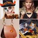 Voyyphixa 3 PCS Halloween Resin Molds Pumpkin Bat Spider Jewelry Silicone Molds Stud Earring Molds Horror Scary Ornament Epoxy Casting Molds for Charm Pendant DIY Art Crafts (Earring molds)