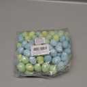 Winlyn 120 Pcs Artificial Speckled Green Blue Foam Easter Eggs Decorative Eggs 1-1.2" for Easter Party Neutral Spring Home Bowl Fillers Wreath Decor DIY Craft Projects