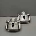 A-Premium Disc Brake Caliper Assembly with Bracket Compatible with Nissan Models - Maxima 2009-2023 V6 3.5L, Sentra 2009-2012 L4 2.5L - Front Driver and Passenger Side, 2-PC Set