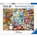 Ravensburger - Disney & Pixar - 1000 Piece Jigsaw Puzzle - Stunning, Vivid Imagery of Favorites Mickey Mouse, Olaf & More - Toy Shop Scene - Ideal Gift - Frameable Art- Puzzles for Adults