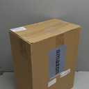 Vicenpal 4 Pack Toy Storage Containers with Lids Brick Shaped Kids Toy Organizer Box Plastic Clear Stackable Bin Chest for Building Block Dolls(Small,Red, Yellow, Blue, Green)