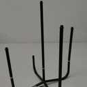 16-inch Iron Candlestick Holders, Black 5-Arm Taper Candle Holder, Vintage Modern Decorative Candle Stick Holders for Weddings, Parties, Thanksgiving & Halloween