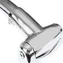 Formosa Design Hardware 60" Crescent Curved Shower Curtain Rod (Polished Chrome)
