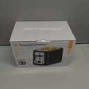 Toastmaster 2-Slice Toaster - Black with Stainless Steel - Kitchen Essential for Sandwich Bread & Breakfast Toast - Toaster with Wide Slots, High Rise Toast Lift & Cool-Touch Exterior