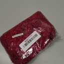 5 Yards Floral Lace Ribbon Stretch Tulle Lace Trim Elastic Webbing Fabric for DIY Jewelry Making Craft Clothes Accessories Gift Wrapping Wedding Party Decoration (Burgundy)