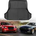 Custom for 2011-2023 Chrysler 300C/Dodge Charger Cargo Mats Trunk Liner All Weather TPE Protection Mat Accessories (for 2011-2023 Chrysler 300C/Dodge Charger)