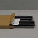 10 FT Outdoor String Light Pole Stand for Deck Fence or Patio Railing, Adjustable Globe Patio Light Post for Hanging Outside Decorate Lighting, 1 Pack