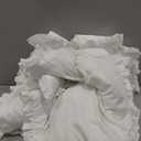 HARBOREST Full Comforter - White Ruffle Comforter for Full Size Bed, Fluffy Comforter Set for All Seasons, 3 Pieces Shabby Chic Bedding Set(1 Comforter & 2 Pillow Shams)