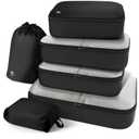HOTOR 6 Pieces Packing Cubes for Travel Essentials, Space-Saving Suitcase Organizer