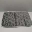 ULIGOTA Self-Warming Cat Bed and Heating Mat - Thermal Pet Bed for Dogs and Cats - Crate Pad (27.6"L x 18.8"W x 0.5"Th, Grey)