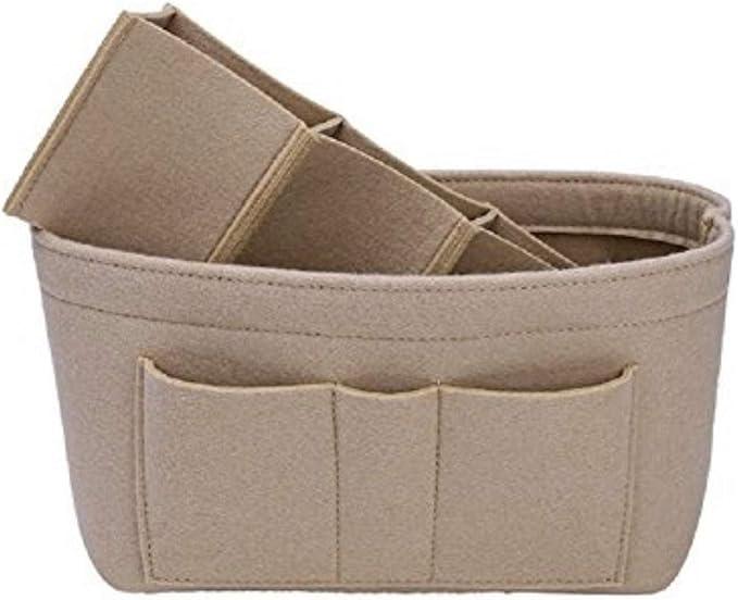 ZTUJO Purse Organizer Insert, Felt Bag Organizer For Handbag Purse Organizer
