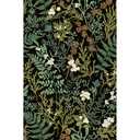 Amiya Black Fern Contact Paper Botanical Forest Wallpaper Peel and Stick Vintage Floral Shelf Liner Self Adhesive Removable Floral for Home Decor17.3”X120”
