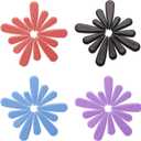 3 x MECCANIXITY Petal Mosaic Tiles for Crafts 100g Tear Drop Porcelain Mosaic Tiles for Mosaic Art Projects and Outdoor Decorations Peacock Blue