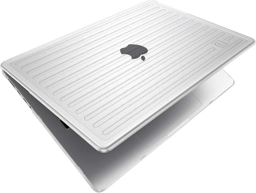 Soonjet TravelArmor for MacBook Pro 14 inch Case | M5 M4 M3 M2 M1 Pro/Max 2026 2025-2021 | Anti-Cracking Tech | 360° Defense Upgrade | Protective Hard Shell Laptop Cover | Frosted Clear