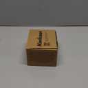 Kwikset Downtown Deadbolt Lock, Matte Black Square Exterior Keyed Front Entry Door, Pick Resistant SmartKey Rekey Security, Single Cylinder Dead Bolt, with Microban Protection (0.5" x 2.63" x 2.63")