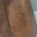 Mens Messenger Bag 17 Inch Laptop Briefcase Waterproof Leather Satchel Computer Bag for Work Office Travel Business