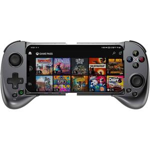 ShanWan Mobile Game Controller for iphone/Android with PHONE CASE Support, Bluetooth Wireless Gamepad  PS Remote Play, Xbox Cloud, Steam Link, GeForce NOW, MFi Arcade GamesLong Battery Life