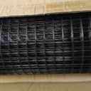 Tongmo 48" x 100' Black Hardware Cloth, 1inch Mesh Chicken Wire Fence, 19 Gauge Vinyl Coated Wire and Welded Wire Roll,Garden Fence, Poultry Netting for Rabbit/Duck/Chicken Coop