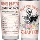 Book Lovers Gifts: Literary Gift Ideas for Reading Lovers - Bookworm Gifts for Birthday, Christmas, Graduation - Book Reader Travel Coffee Tumbler Mug 20oz