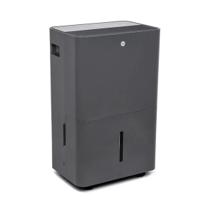 GE Energy Star Portable Dehumidifier for Basement, Bedroom, Bathroom, Garage or Large Rooms up to 4500 Sq Ft, 50 Pint with Removable Bucket and Continuous Drain Connect for Auto or Manual Drainage