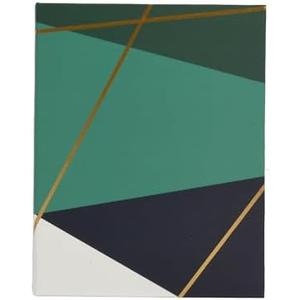 New View Gifts Geometric Design, Green and Blue Weld Bound Photo Album, 52 Pages (208 Photos) 2Pcs