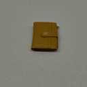 Womens Wallet, RFID Small Slim Wallets for Women, Compact Credit Card Holder, Cute Leather Bifold Ladies Purse with Zipper Coin Pocket and ID Window, Yellow