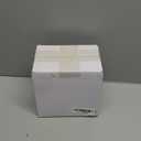 Stainless Steel Popsicle Molds, Set of 6 Ice Cream Maker, Ice Pop Molds With Holder, Metal Reusable Homemade Popsicle Molds with Sticks and Bags (Round Cup, No Slot)